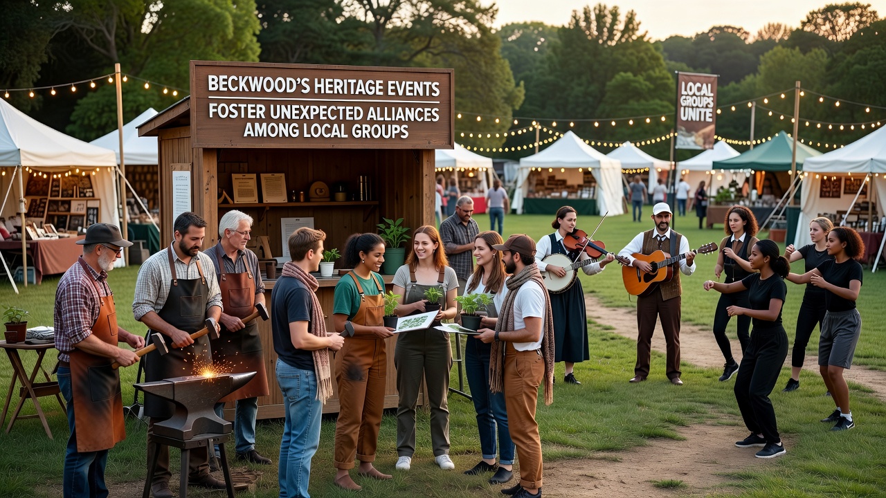Beckwood's Heritage Events Foster Unexpected Alliances Among Local Groups